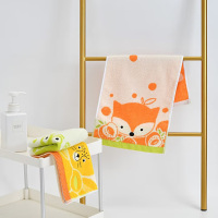 洁丽雅(Grace)毛巾家纺 新疆棉洗脸巾纯棉儿童小毛巾三条装48g/条50*25cm