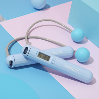 卡帕Kappa燃脂计数跳绳 蓝色 K0CY8GT01L