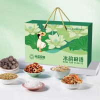 半亩川 半亩良田冰韵田语 1250g 陈皮山楂 乌梅 绿豆 百合粥 礼盒 中秋礼品