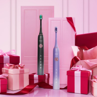 力博得(Lebooo)电动牙刷 振动声音小 长续航150天 送女生送女友三八节礼物推荐 情侣款星空礼盒 星芒PRO