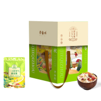 半亩川精选食品礼盒高端滋补养生大礼包创意包装送礼自用优选半亩川 24节气膳食粥2400g 时令粥 立秋粥绿豆陈皮三侯五气