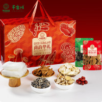 半亩川 半亩良田 菌韵华礼1kg 菌菇干货山珍礼盒木耳灵芝片杏鲍菇 中秋礼品