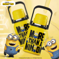 小黄人大容量手提水壶高颜值不锈钢保温杯便携大容量保温杯 CBH010271 900ml 个