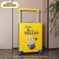 小黄人可爱卡通拉杆箱儿童行李箱小型轻便迷你拉杆箱小黄人同款旅行箱 CXB010202 个