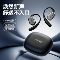 SANAG塞那C16蓝牙耳机开放式运动耳机耳式耳机长续航防汗-黑色