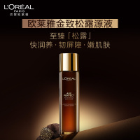 欧莱雅金致臻颜松露爽肤水130ml奢养肌活修护源液保湿紧致抗老修护柔肤水护肤品