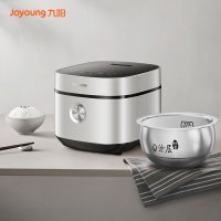 九阳(Joyoung)电饭煲0涂层316L不锈钢电饭锅家用3-4人无涂层耐用家用多功能锅蒸煮两用F-40F328L 4L