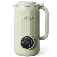 小熊(Bear)豆浆机全自动多功能迷你破壁机小型免虑1~3人食家用 浅绿色 DJJ-D06U5