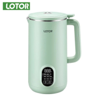 LOTOR(小浣熊)豆浆机家庭全自动免煮破壁免过滤迷你小型低噪 1000毫升绿色款 DJJ-100 个