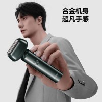 飞科(FLYCO)剃须刀便携迷你全身金属电动男士刮胡刀全身水洗胡须刀快充送男友老公父亲F005星空绿