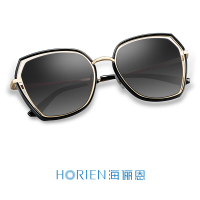 海俪恩太阳镜女 偏光防紫外线户外开车防晒遮阳大框显瘦墨镜N6621N26P