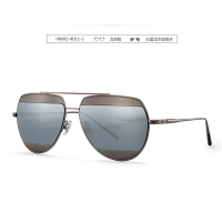 海伦凯勒 男女情侣搭配太阳镜墨镜H8602HD11-1浅棕框+淡蓝浅水银片