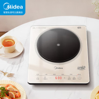 美的(Midea)电磁炉火锅炉2200W大功率微晶面板匀火加热 智能定时 MC-22TA01 台