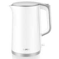 苏泊尔(SUPOR) 电水壶热水壶 双层防烫电热水壶 304不锈钢烧水壶 1.7L 电水壶SW-17S13A