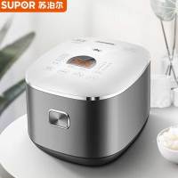 苏泊尔(SUPOR)电饭煲家用4L家庭容量聚能不粘内胆精准控温多功能煮粥煲汤电饭锅 智能预约 带蒸笼SF40FC3035