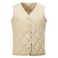 波司登(BOSIDENG)新款25年轻薄羽绒服鸭绒短款90绒V领葫芦纹充绒量:21g-37g沙丘卡其