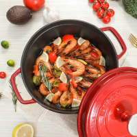康巴赫 溢彩珐琅铸铁汤锅-22cm LPB-YT22B