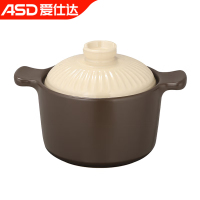 爱仕达(ASD)砂锅煲汤炖锅3.5L陶瓷煲仔饭砂锅燃气灶明火专用RXC35G4Q 个