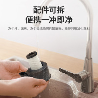 联创 家用超强大吸力手持轻量便携强力吸宠物毛发防缠绕吸尘神器 手持式吸尘器 DF-SC012M 深空灰