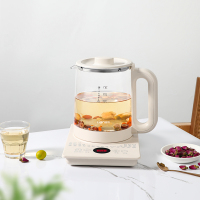 联创 养生壶烧水壶热水壶恒温壶煮茶壶泡茶壶一体玻璃全自动小家用多功能办公室大容量 DF-EP0868M