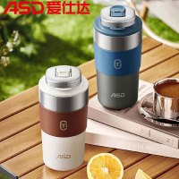 爱仕达(ASD)保温杯钛杯泡茶水杯男大容量便携随行咖啡杯女杯450ml RWS45B15Q-TW 个