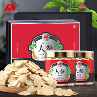 敖东 人参片礼盒180g 生晒参泡水2.0-2.5cm 送父母滋补品 中秋节礼