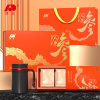 敖东人参片礼盒100g 长白山生晒参 送父母长辈营养品[中秋节礼物]AD30034