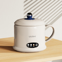 UURMI电热水杯养生壶热牛奶神器温奶杯养生杯办公室烧水杯热奶杯UM-ZG001