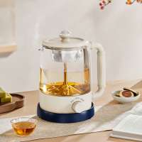 UURMI液体加热器煮茶壶蒸汽喷淋煮茶器烧水壶蒸茶器玻璃养生壶UM-ZC001