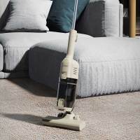 UURMI德国品牌V100手持吸尘器大容量尘杯 轻盈机身 清理底部无死角 白色