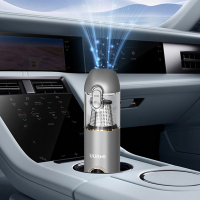 UURMI德国品牌随手吸尘器家用 手持无线轻盈便携 澎湃吸力 一键倒尘 车载清洁强力吸尘器L-19 深灰色