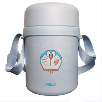 爱仕达 保温桶提锅饭盒B哆啦A梦卡当盒双盖防溢 RWS20T6Q-DOB 个