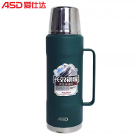 爱仕达(ASD) 保温壶家用大容量探险者保温壶1.4L 墨绿 RWS13P6Q-G 个