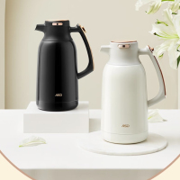爱仕达(ASD)保温壶食品级304不锈钢2L真空热水壶 RWS20P8Q-W 白色 个