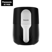 松下(Panasonic)多功能可视家用大容量双屏双显空气炸锅 黑色 4L NF-HC150-K 台
