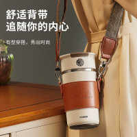 康巴赫 伯爵系列钛啡杯400ml极昼白(含杯套) KH-B40B01