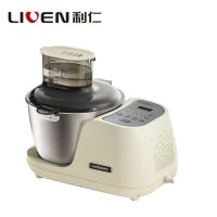 利仁(Liven)和面机家用厨师机揉面机全自动搅面机醒面机小型多功能面包面粉发酵料理机3.5升自动和面机 HMJ-D4