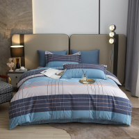 约克罗兰臻棉四件套 暮雪-蓝YL3102