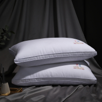 约克罗兰双边立体羽丝枕(一对)YZ1402