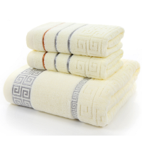 约克罗兰长城格毛浴巾三件套YXY0708