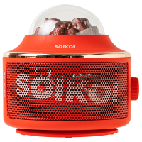 SOIKOI司崎库暖风机家用取暖器卧室办公室宿舍火山台式迷你暖风机(R)CQ-T15 红色 个