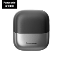松下(Panasonic)小方盒便携式剃须刀男士电动剃刮胡送男友盒 灰色 ES-PCM3A-H 个