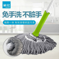 茶花(CHAHUA) 4713 旋转免手洗巧手拖把 1.00 把/个 (计价单位:个) 绿色