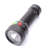 恒盛(HS) BJ530S 3W、IP65、续航时间:强光10h/工作光20h、电压等级:3.7V、白光/约5700K、LED 四色多功能信号电筒 (计价单位:个) 黑色
