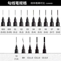 三菱(uni) PIN-05-200 0.5mm 中性笔 (计价单位:支) 黑色