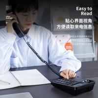 得力(deli) 33490 大字按键 座机电话机 (计价单位:台) 黑色