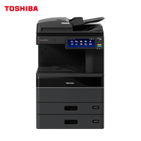东芝(TOSHIBA) DP-5528A+自动输稿器+双面器+双纸盒 复合机 (计价单位:台) 黑色