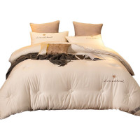 婵思 BZGLFS2000312 200 x 230/总重约6.5斤 芯选棉花 冬被 (计价单位:件) 咖