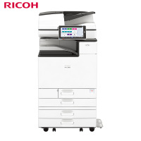 理光(Ricoh) IM C3000 双面输稿器+双面+四层纸盒PB3280 A3多功能彩色复印机 (计价单位:台) 白