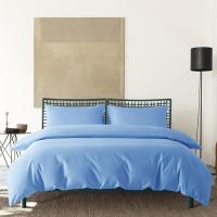 伊伊爱 TJ0SZ02201469 /200*230cm纯色纯棉空气缎四件套 床上套件 (计价单位:套) 天空蓝